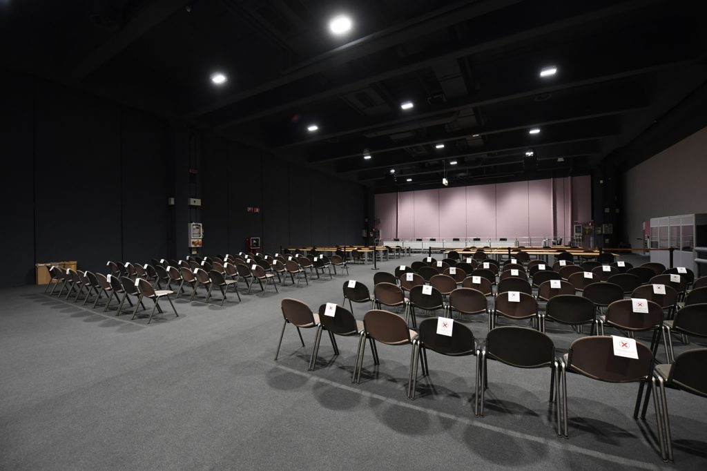 Prima udienza del Processo per il disastro ferroviario di Pioltello presso le aule speciali del tribunale di Milano allestite in Fiera